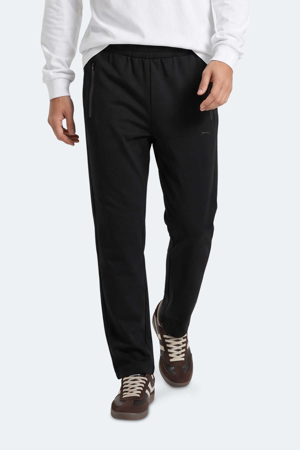 Slazenger KUNOZ I Erkek Siyah Eşofman Altı - 4