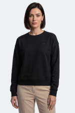 Slazenger - Slazenger KUNTO I Kadın Siyah Sweatshırt