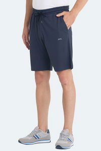 Slazenger - Slazenger KUSSO IN Erkek Cepli Koyu Gri Şort