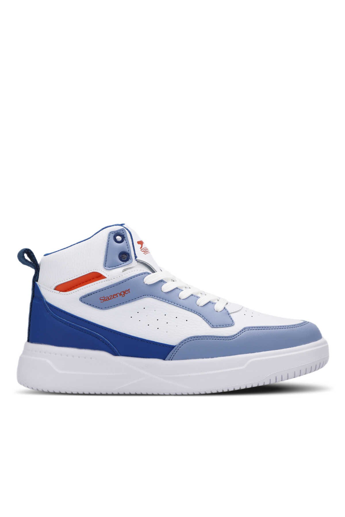 Slazenger - Slazenger LALI Sneaker Erkek Ayakkabı Beyaz / Saks Mavi