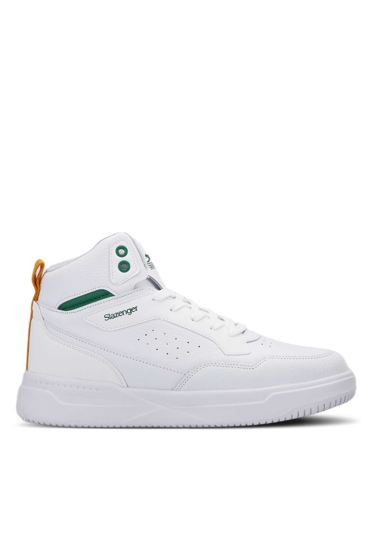 Slazenger - Slazenger LALI Sneaker Erkek Ayakkabı Beyaz / Yeşil