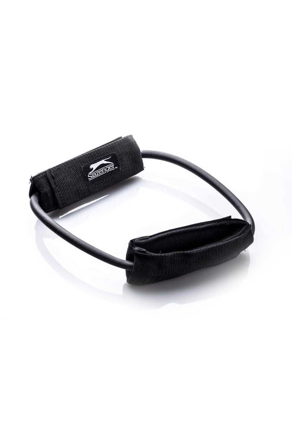 Slazenger - Slazenger Lateral Resistor Ankle Strap Heavy Unisex Siyah Pilates Aksesuarları