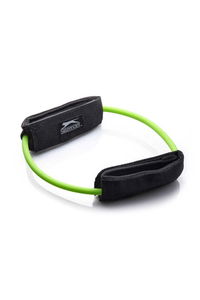 Slazenger - Slazenger Lateral Resistor Ankle Strap Light Unisex Siyah / Yeşil Pilates Aksesuarları
