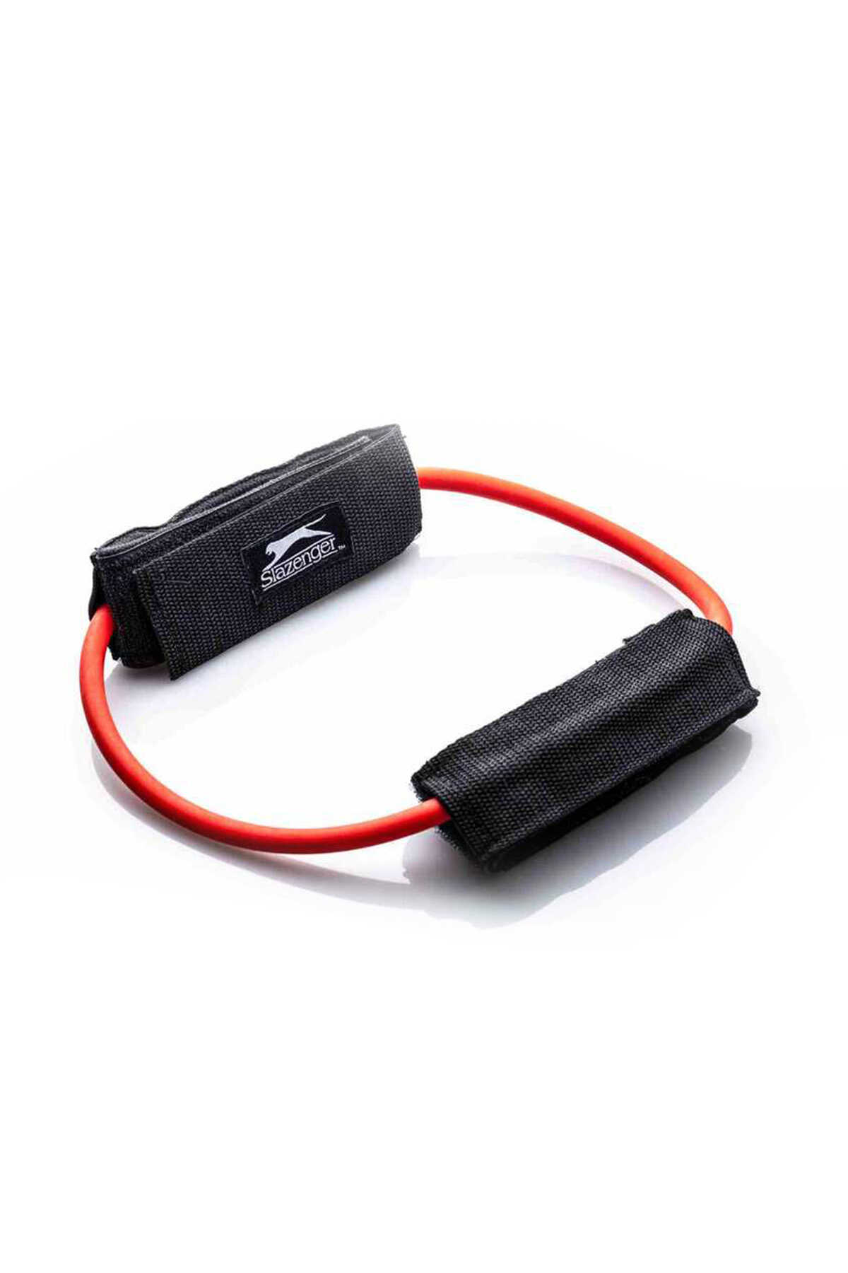 Slazenger - Slazenger Lateral Resistor Ankle Strap Medium Unisex Siyah / Kırmızı Pilates Aksesuarları