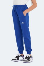 Slazenger - Slazenger LEGY IN Çocuk Cepli Saks Mavi Eşofman Altı