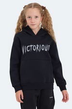 Slazenger - Slazenger LEXUS Unisex Çocuk Kapüşonlu Cepli Lacivert Sweatshırt Slazenger - Slazenger LEXUS Unisex Çocuk Kapüşonlu Cepli Lacivert Sweatshırt