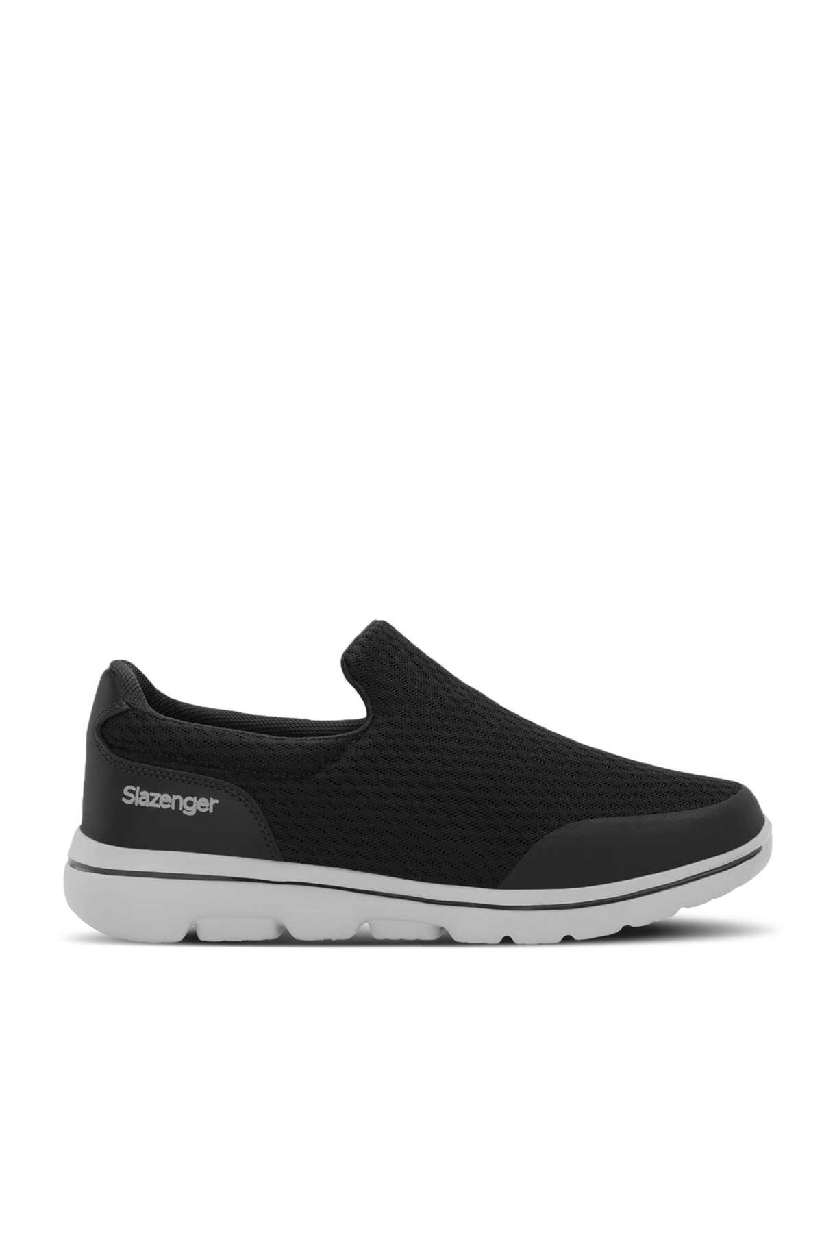 Slazenger - Slazenger LIVIA Erkek Sneaker Ayakkabı Siyah / Gri