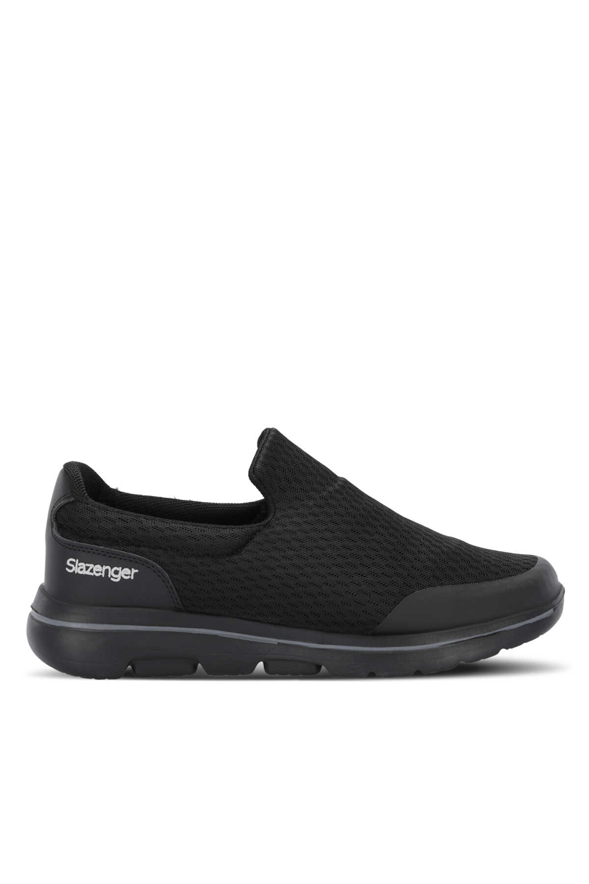 Slazenger - Slazenger LIVIA Erkek Siyah / Siyah Günlük Spor Ayakkabısı