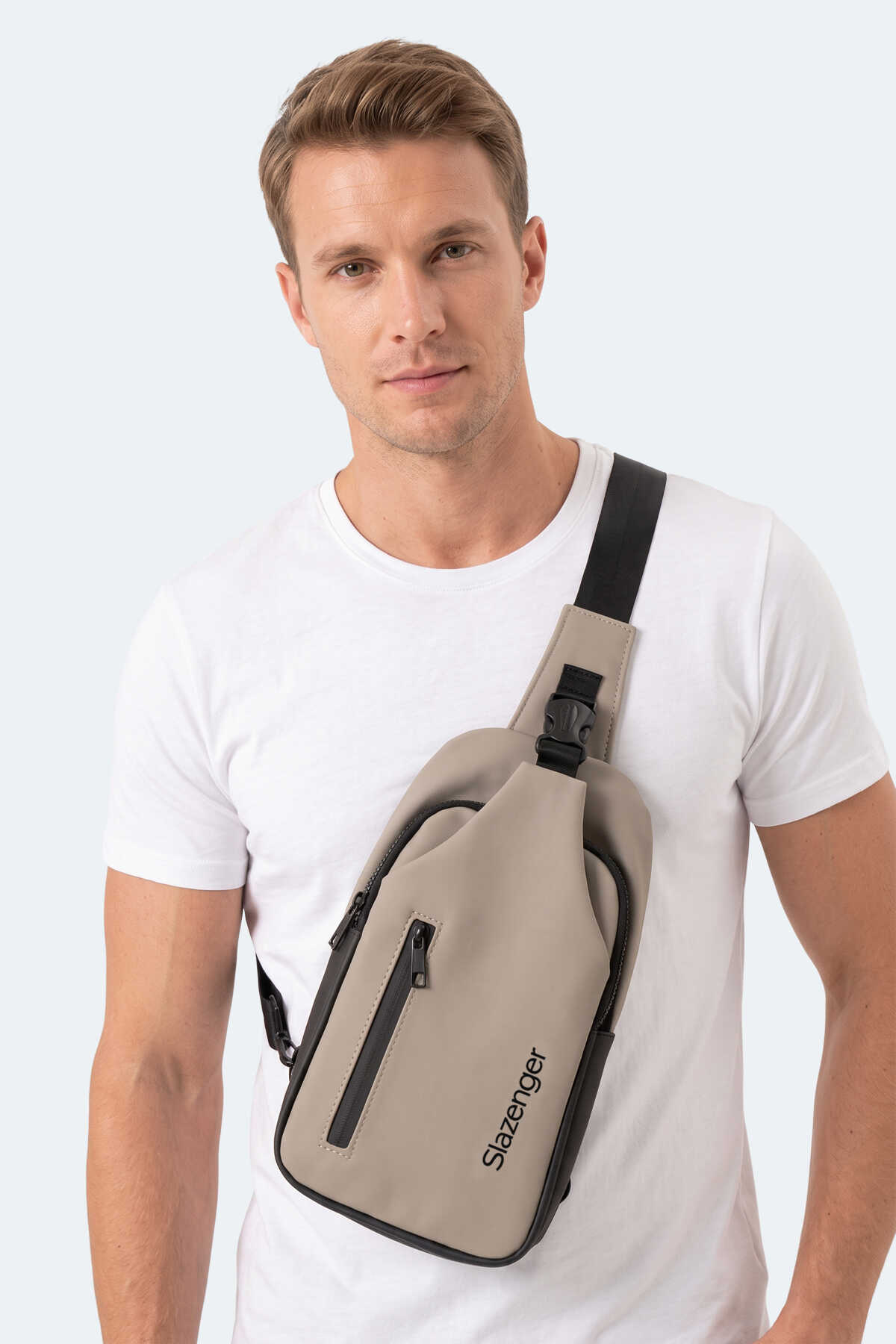 Slazenger LORIS Unisex Gri Çapraz Çanta - 6