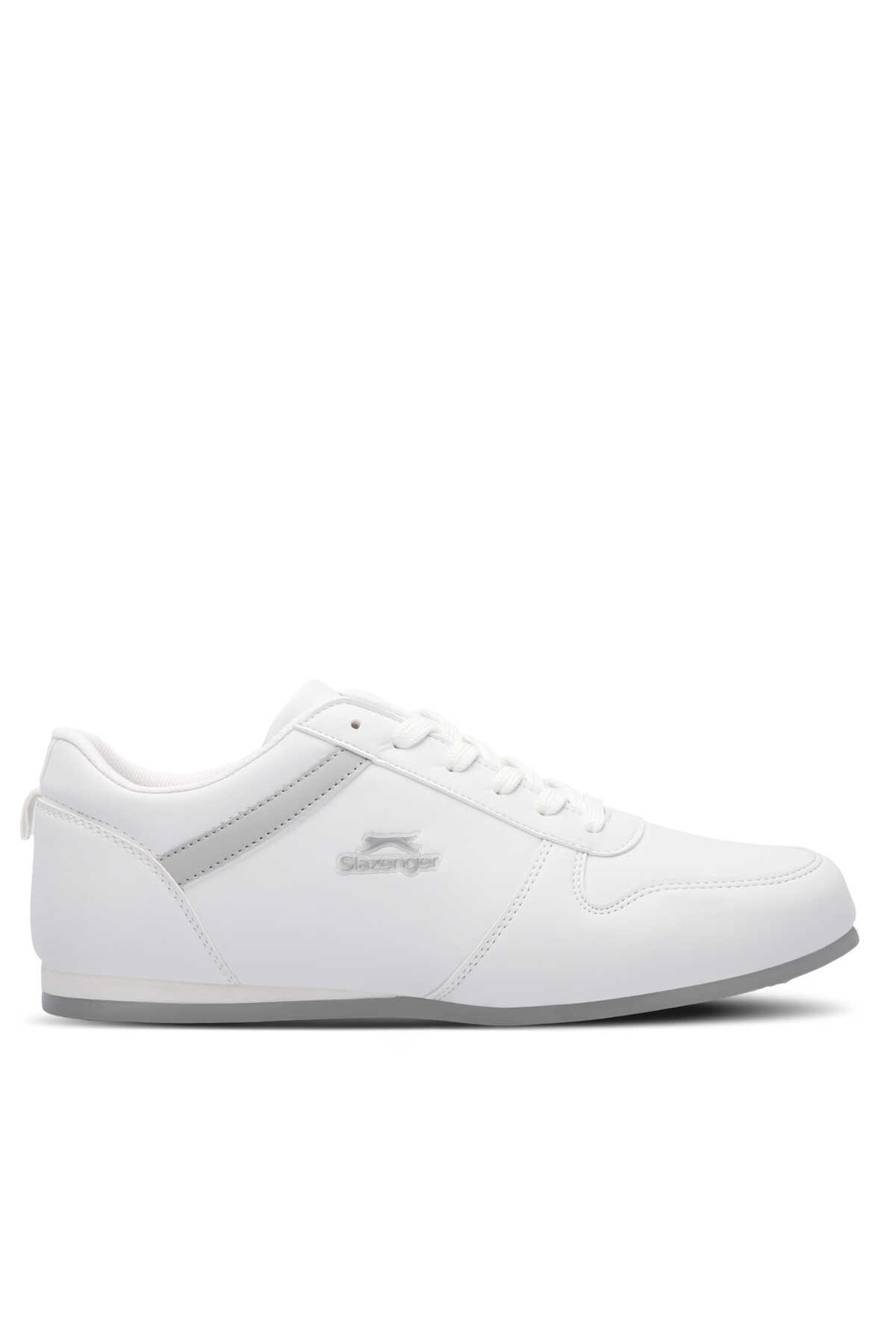 Slazenger - Slazenger LOTUS I Erkek Beyaz / Gri Günlük Spor Ayakkabısı