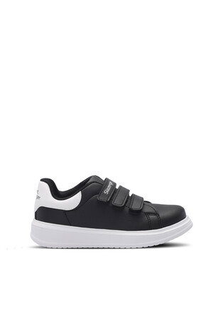 Slazenger LOVE I Unisex Çocuk Siyah / Beyaz Günlük Spor Ayakkabısı