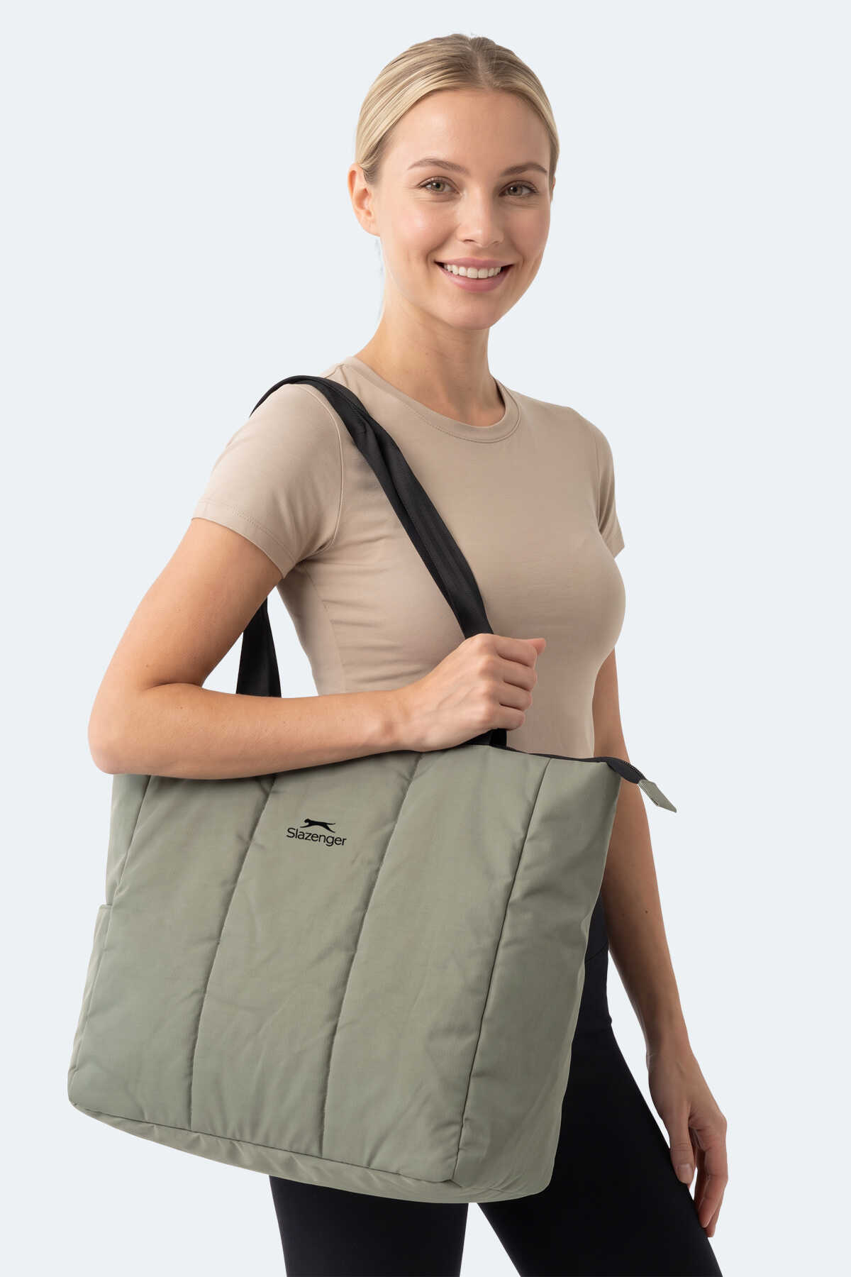 Slazenger LUIS Unisex Yeşil Omuz Çantası - 2