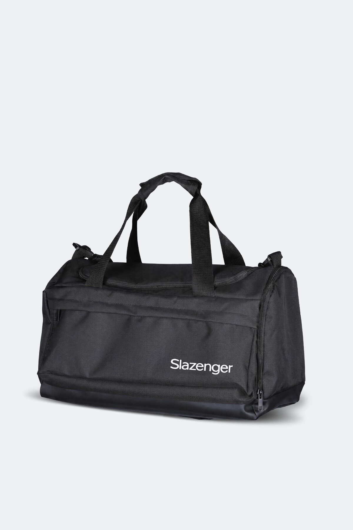 Slazenger - Slazenger LUXERA Unisex Siyah Spor Çantası