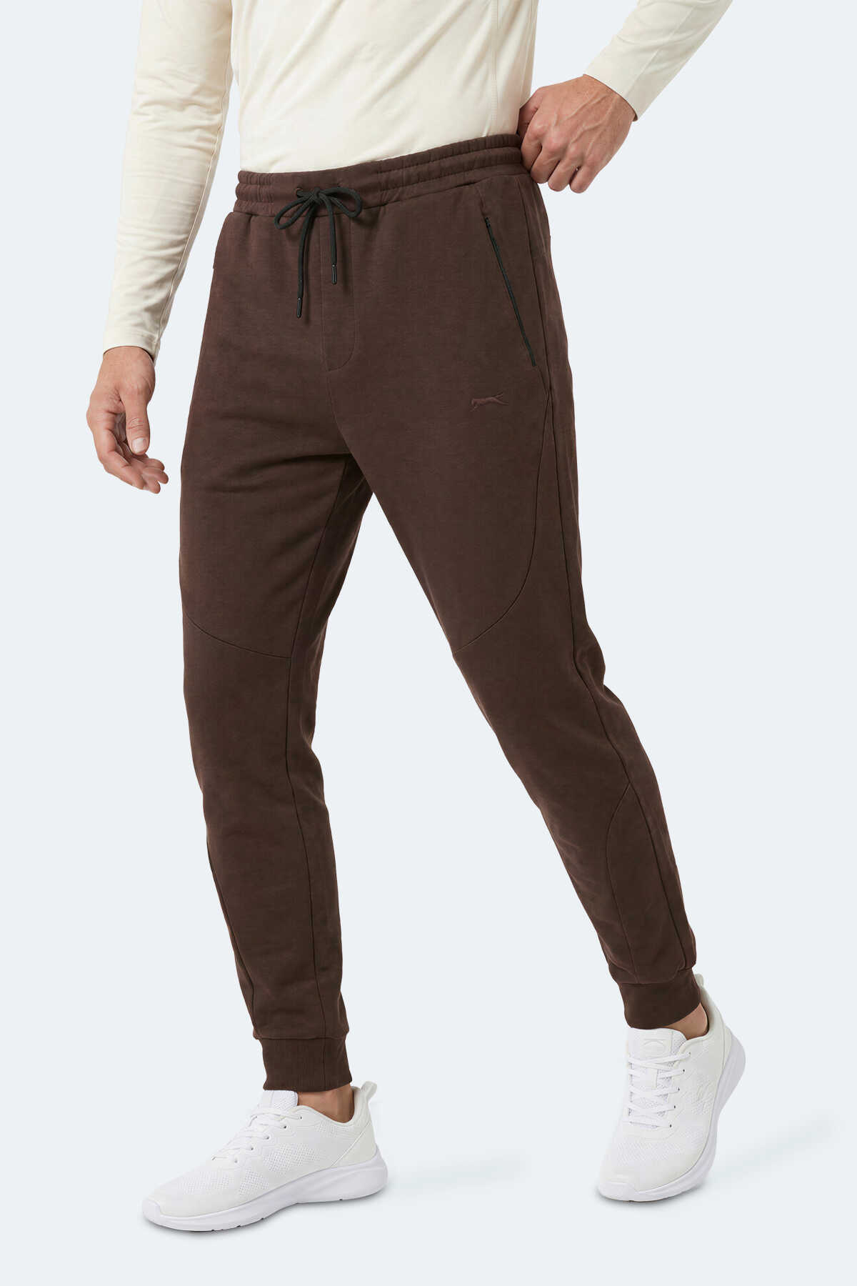 Slazenger - Slazenger MABON Erkek Kahve Eşofman Altı