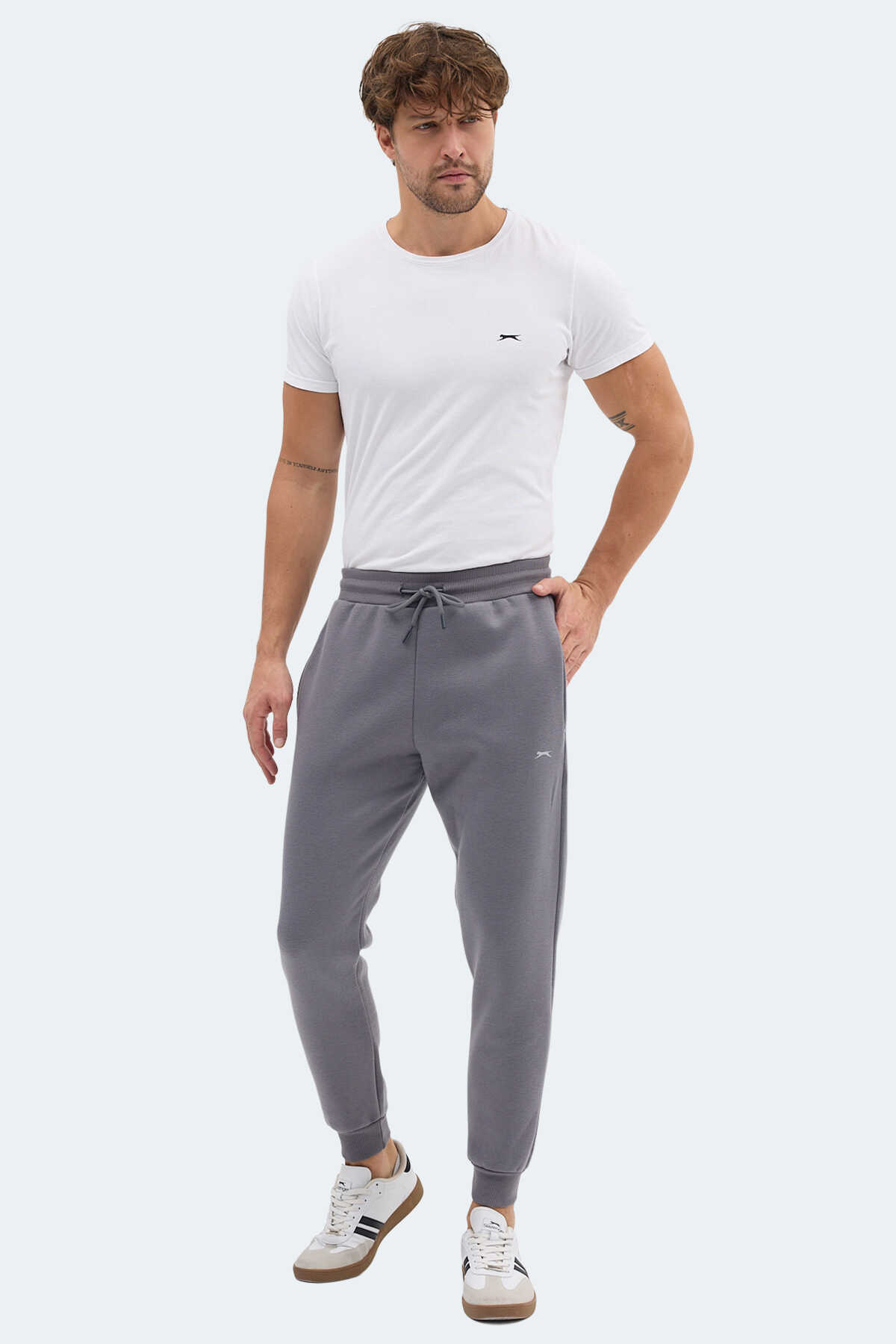 Slazenger MACH I Erkek Gri Eşofman Altı Slazenger MACH I Erkek Gri Eşofman Altı