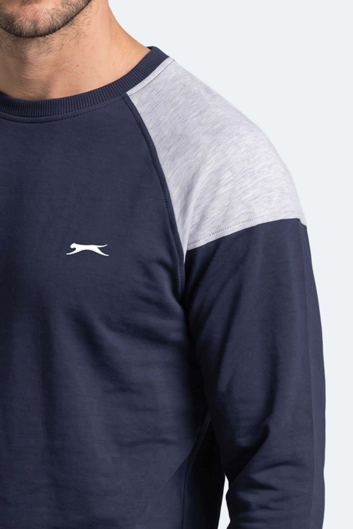 Slazenger MADE Erkek Lacivert Sweatshırt - 2