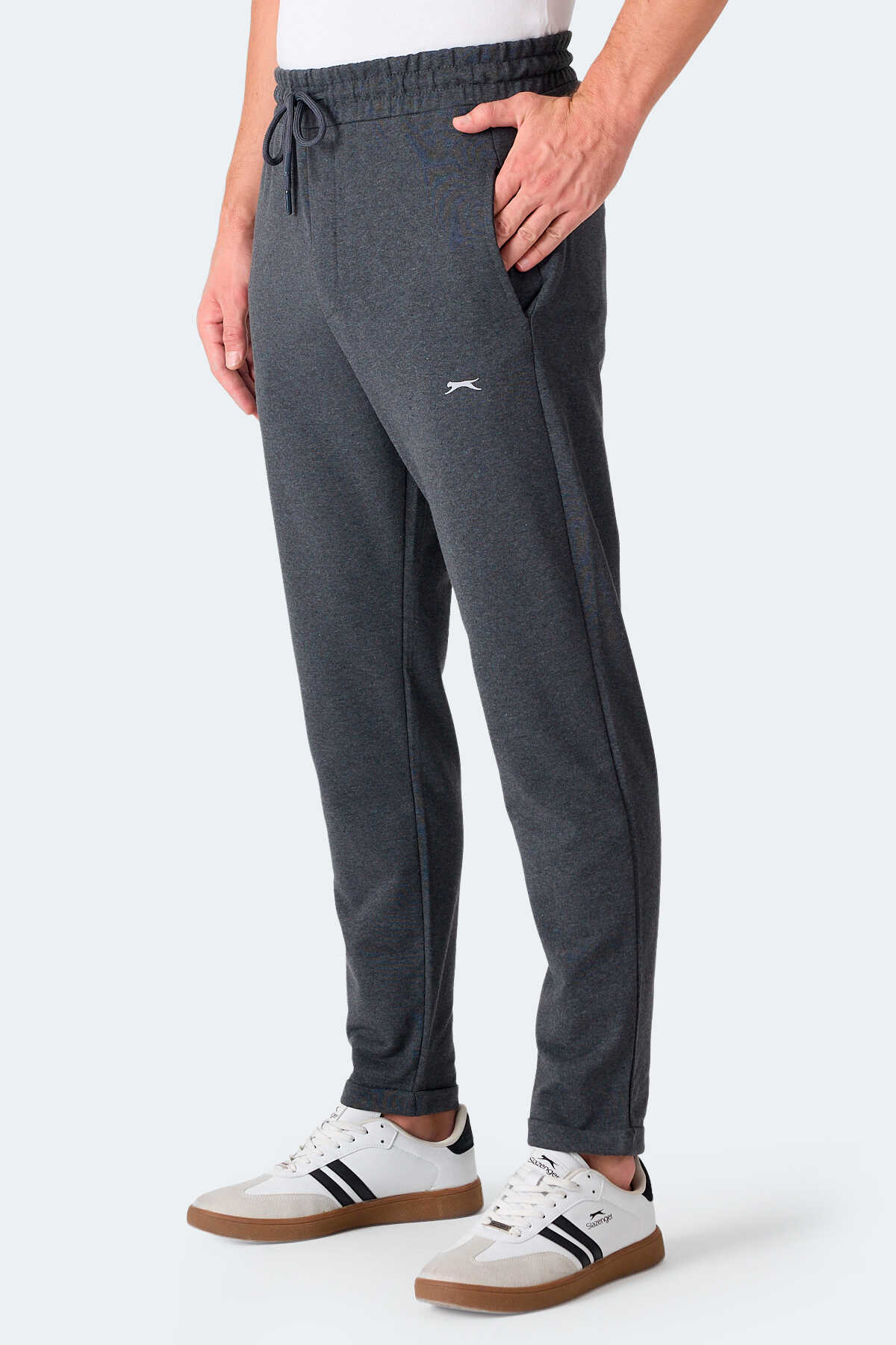 Slazenger - Slazenger MADOC Erkek Antrasit Eşofman Altı