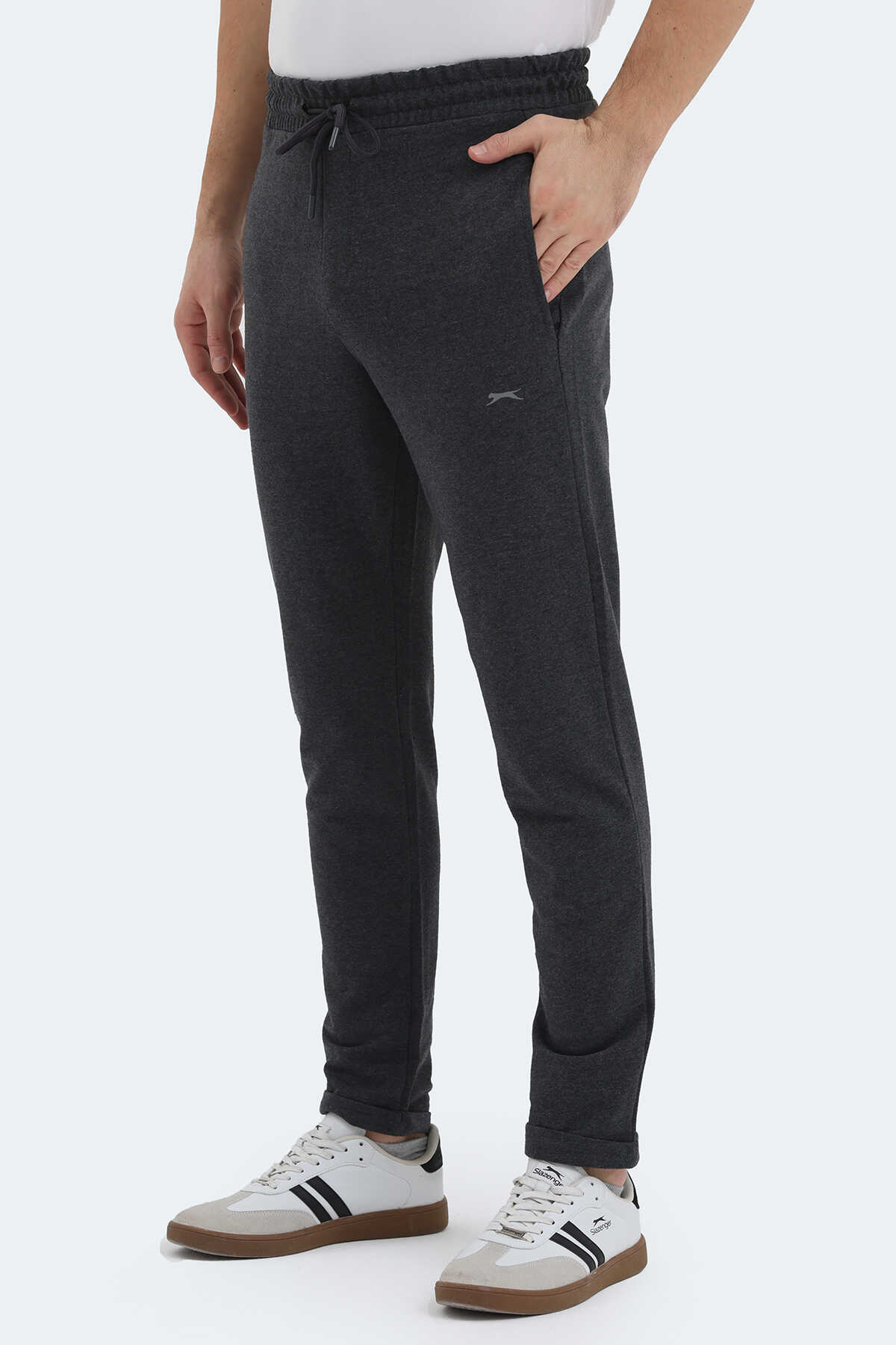 Slazenger - Slazenger MADOC Erkek Antrasit Eşofman Altı