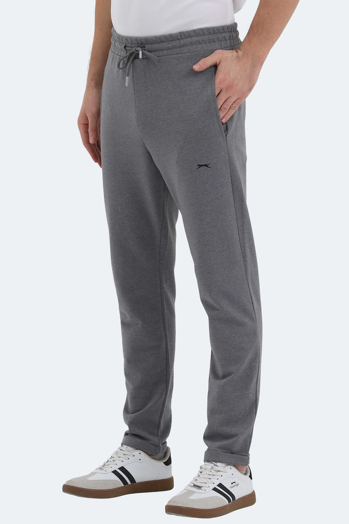 Slazenger - Slazenger MADOC Erkek Koyu Gri Eşofman Altı