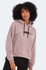 Slazenger - Slazenger MAGNET Kadın Sweatshirt Vizon