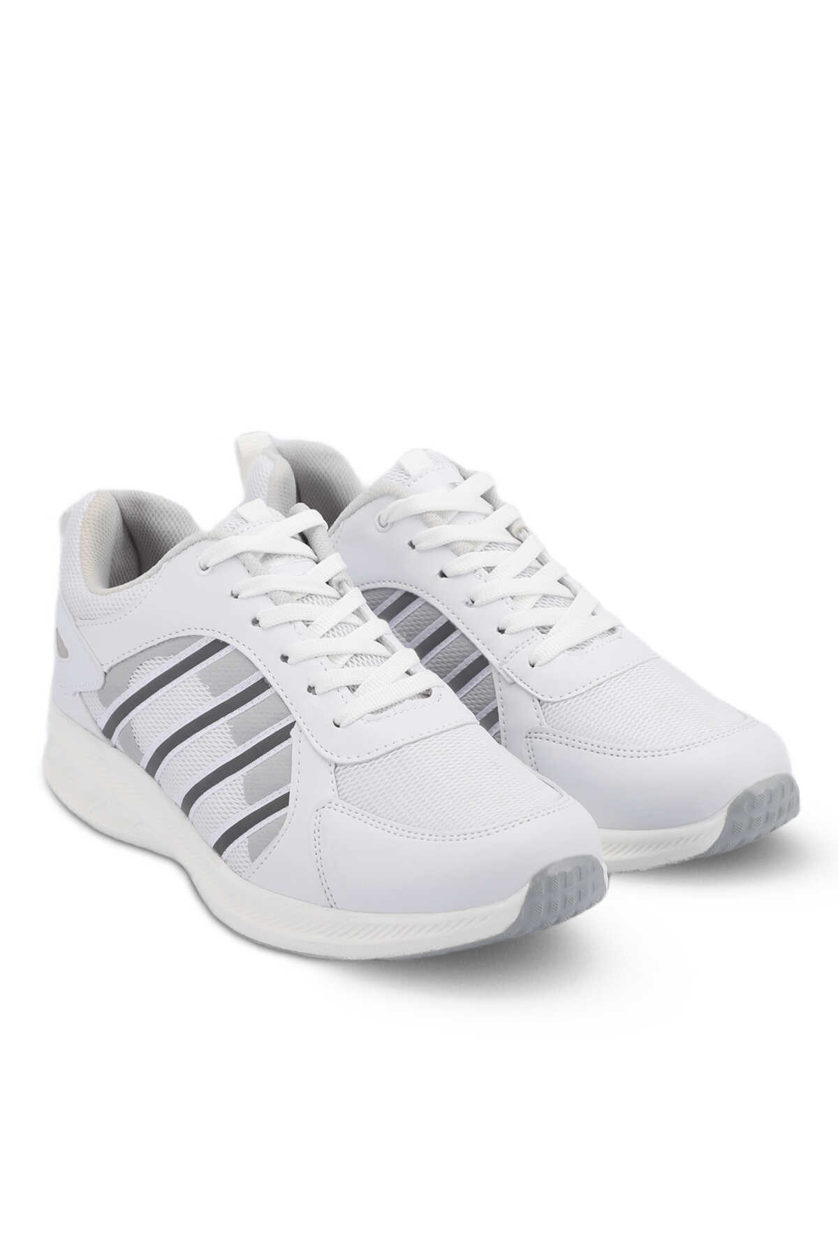 Slazenger MAHIN I Erkek Beyaz / Gümüş Koşu & Yürüyüş Spor Ayakkabısı Slazenger MAHIN I Erkek Beyaz / Gümüş Koşu & Yürüyüş Spor Ayakkabısı