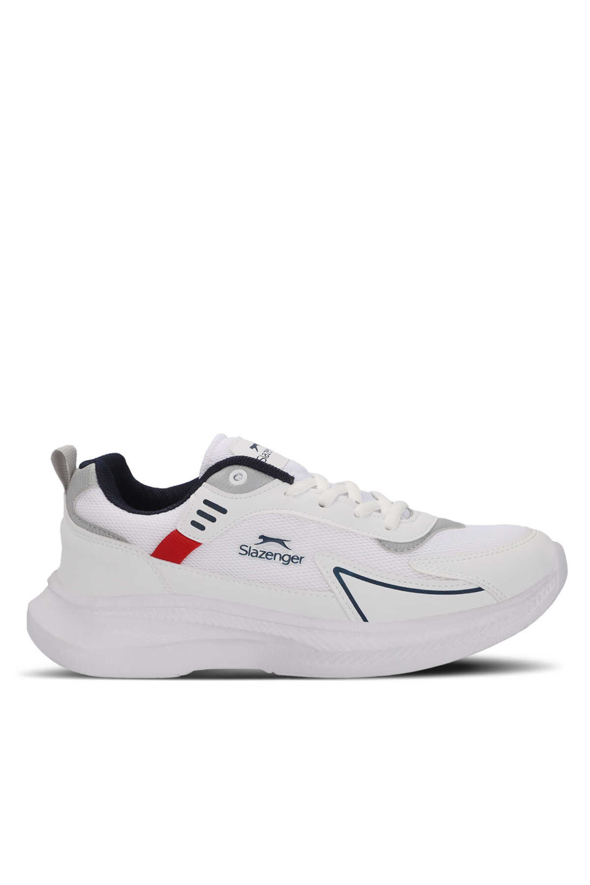 Slazenger - Slazenger MAJOR KTN Erkek Beyaz / Lacivert Koşu & Yürüyüş Spor Ayakkabısı