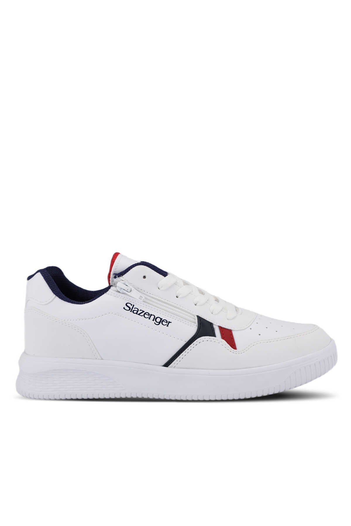 Slazenger - Slazenger MAJORITY I Sneaker Erkek Ayakkabı Beyaz / Lacivert