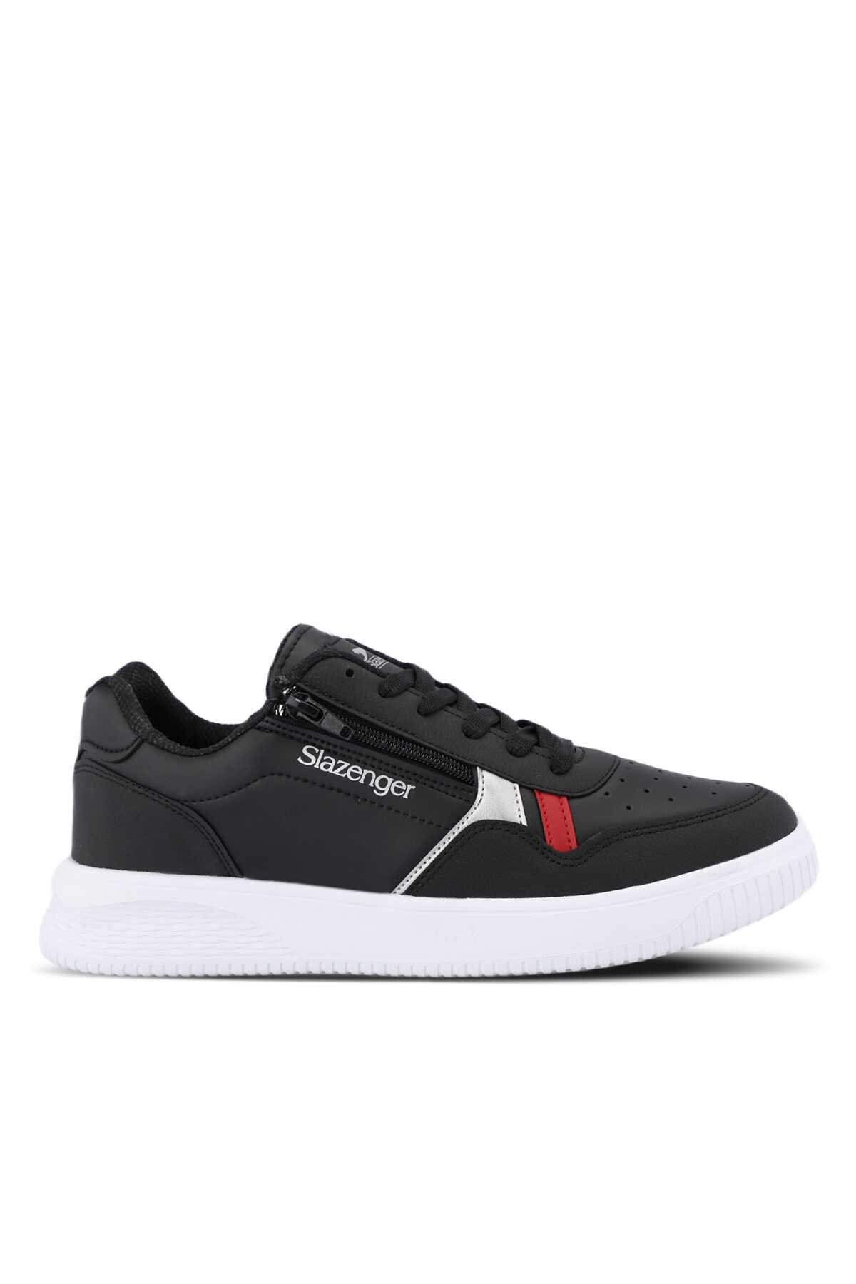 Slazenger - Slazenger MAJORITY I Sneaker Erkek Ayakkabı Siyah / Beyaz