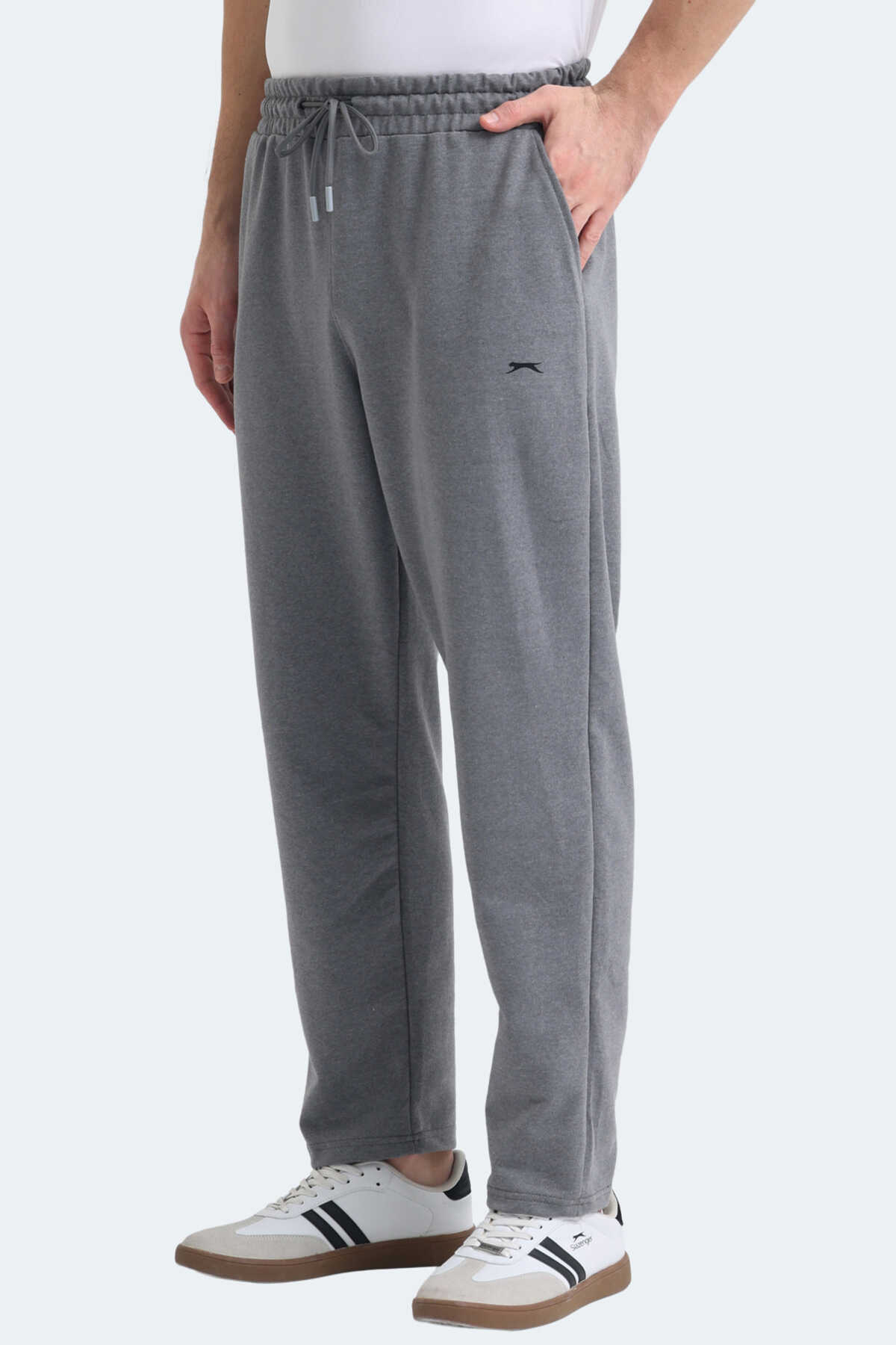 Slazenger - Slazenger MAKE Erkek Koyu Gri Eşofman Altı