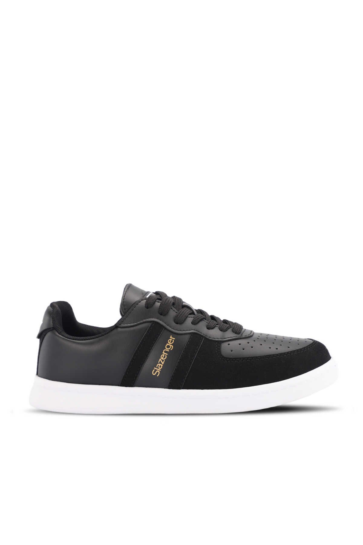 Slazenger - MALKHAZ Sneaker Kadın Ayakkabı Siyah / Beyaz