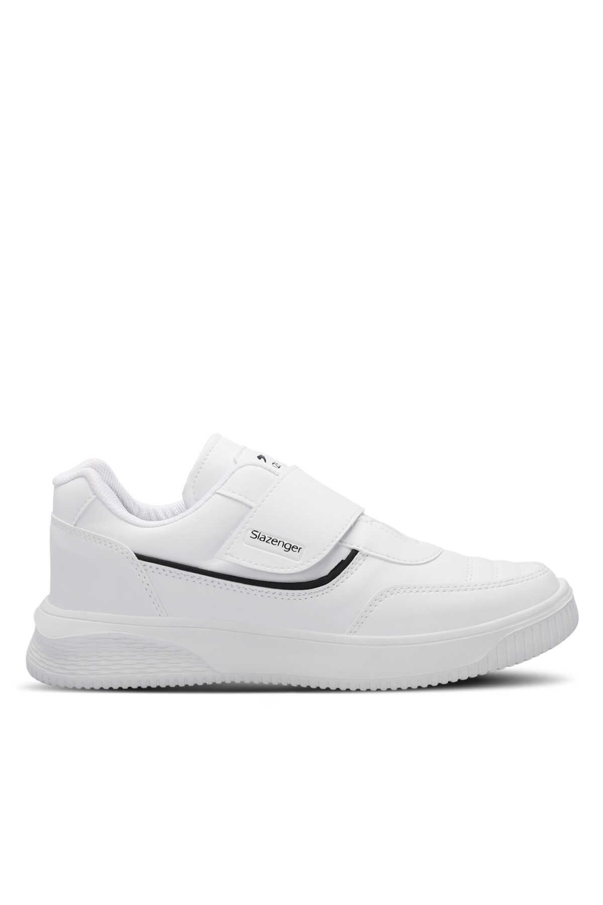 Slazenger - Slazenger MALL I Erkek Cırt Cırtlı Beyaz Günlük Spor Ayakkabısı