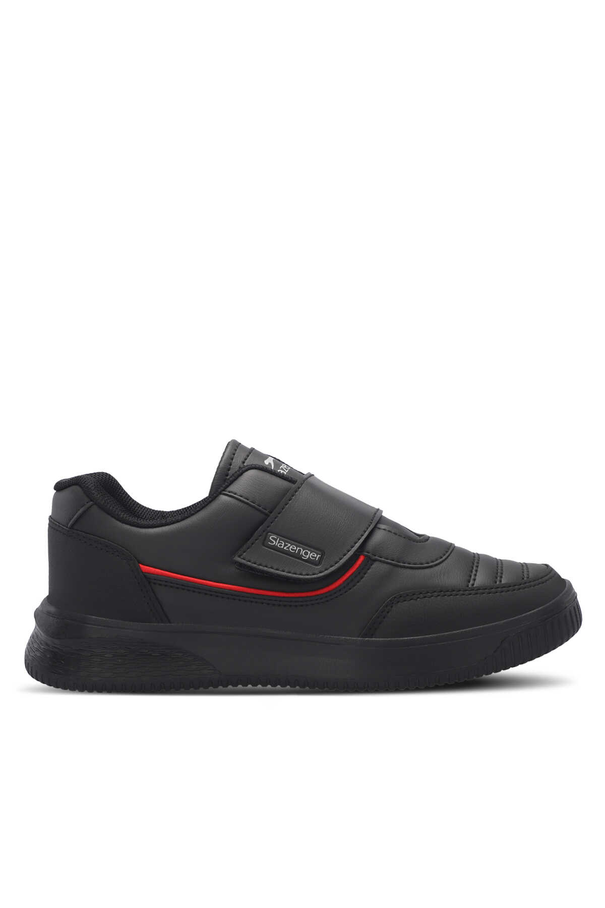 Slazenger - Slazenger MALL I Erkek Cırt Cırtlı Siyah / Siyah Günlük Spor Ayakkabısı
