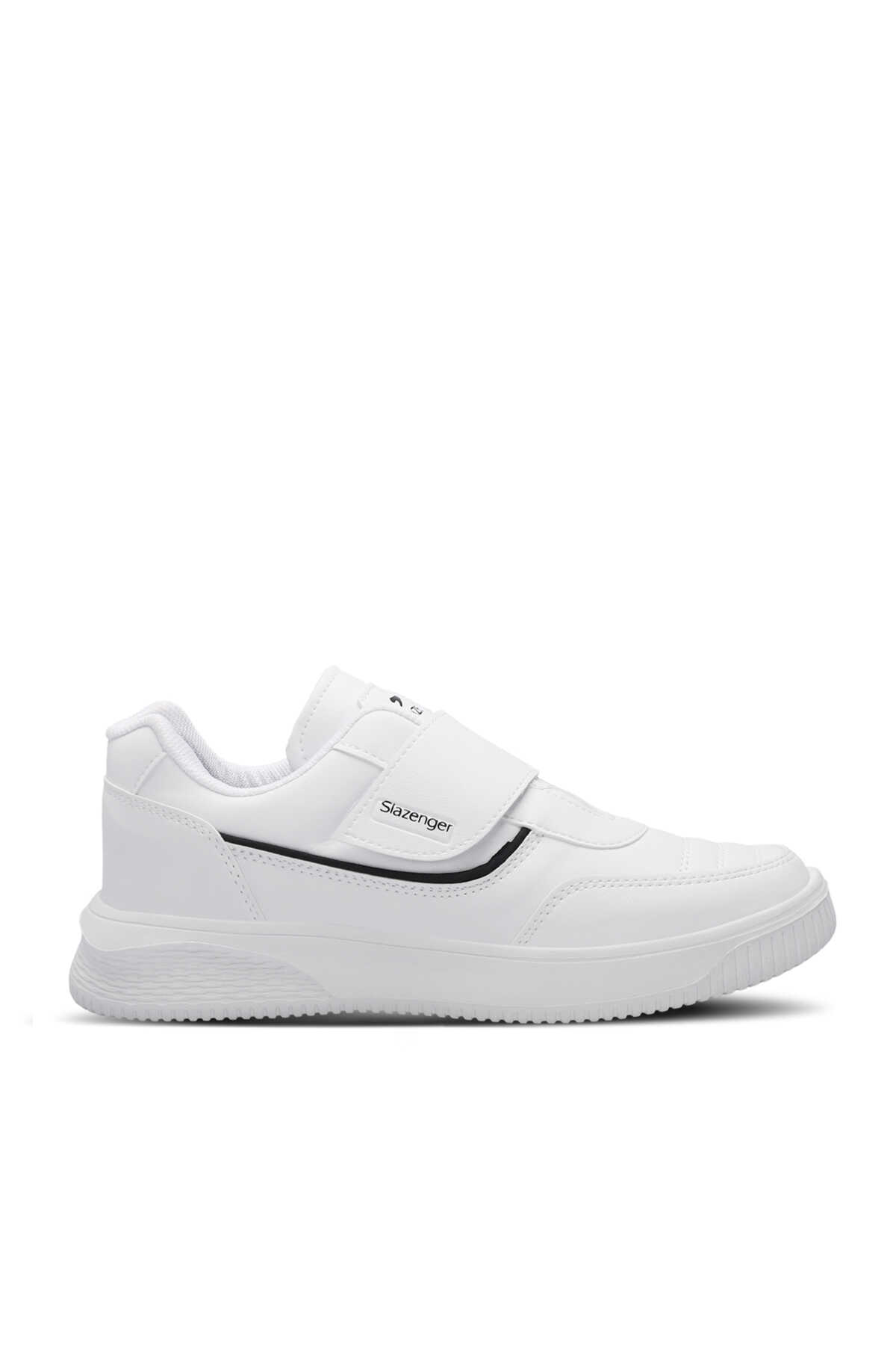 Slazenger - Slazenger MALL I Kadın Cırt Cırtlı Beyaz Günlük Spor Ayakkabısı