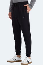 Slazenger - Slazenger MAMUN Erkek Siyah Eşofman Altı Slazenger - Slazenger MAMUN Erkek Siyah Eşofman Altı