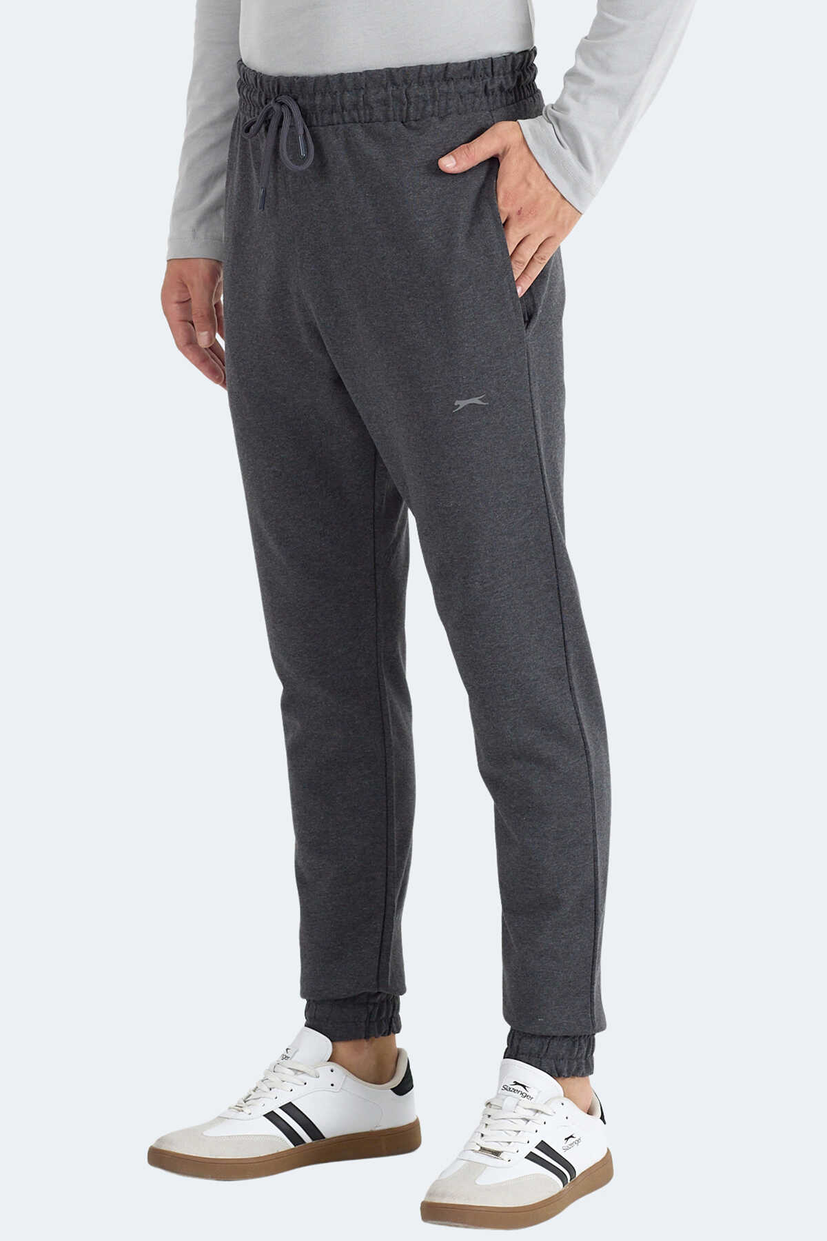 Slazenger - Slazenger MANAS Erkek Eşofman Altı Antrasit
