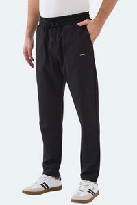 Slazenger - Slazenger MANUS Erkek Cepli Siyah Eşofman Altı