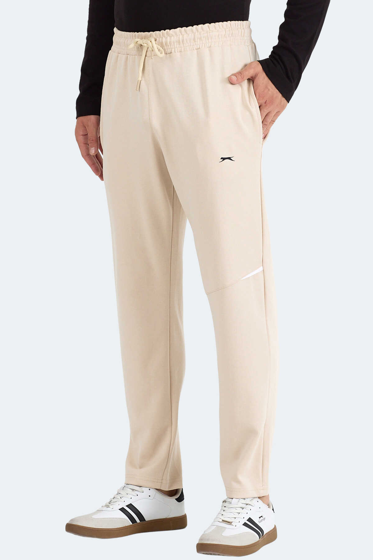 Slazenger - Slazenger MARAM Erkek Eşofman Altı Bej