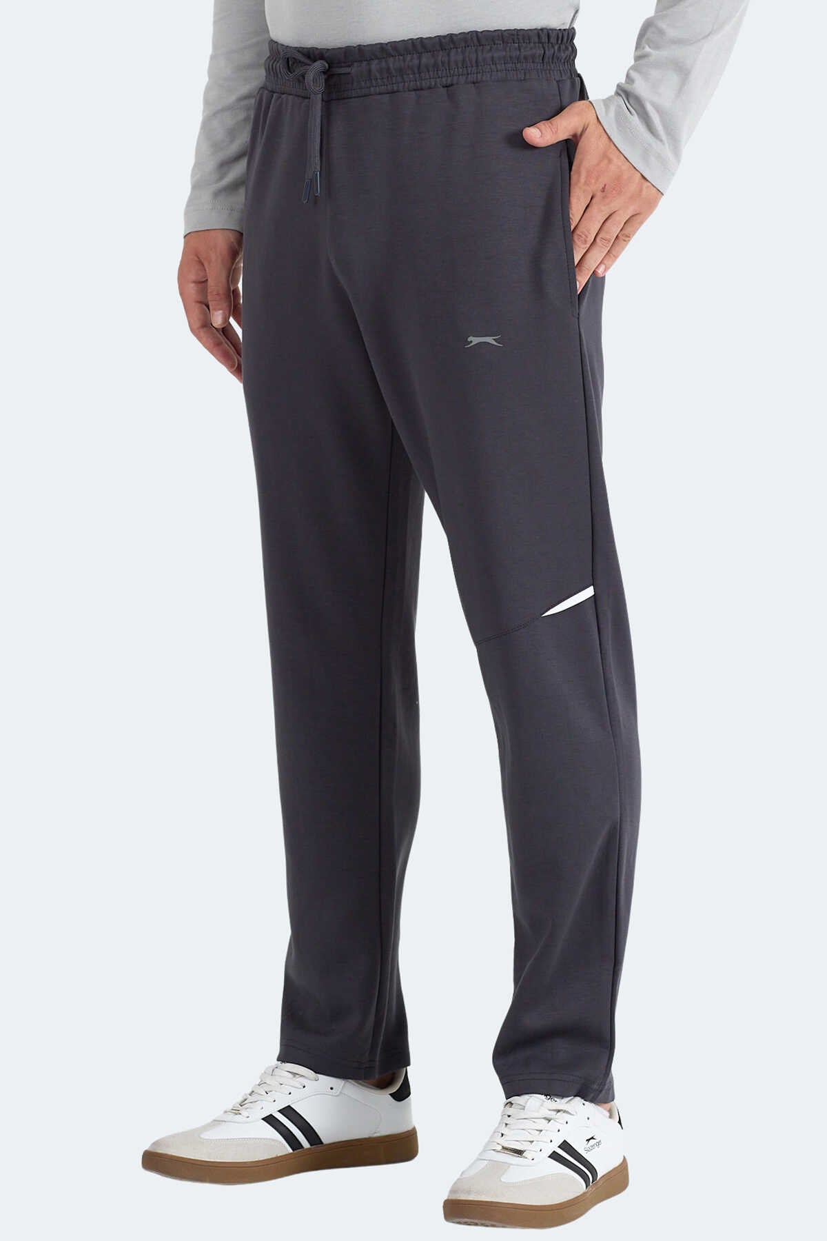 Slazenger - Slazenger MARAM Erkek Eşofman Altı Koyu Gri