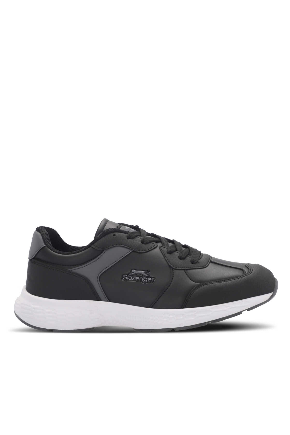 Slazenger - Slazenger MARINE I Erkek Siyah / Beyaz Koşu & Yürüyüş Spor Ayakkabısı
