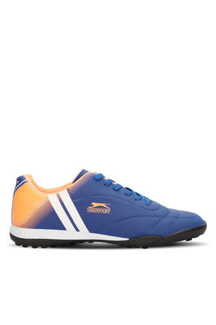 Slazenger MARK HS IN Erkek Halı Saha Saks Mavi Futbol Ayakkabısı 