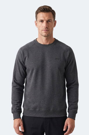 Slazenger MARLON I Erkek Antrasit Sweatshırt
