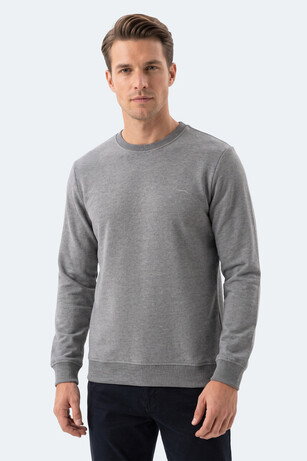 Slazenger MARLON I Erkek Koyu Gri Sweatshırt