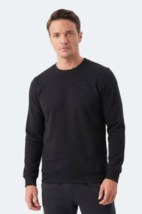 Slazenger - Slazenger MARLON I Erkek Siyah Sweatshırt