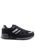 Slazenger - Slazenger MAROON I Büyük Beden Erkek Siyah / Siyah Günlük Spor Ayakkabısı Slazenger - Slazenger MAROON I Büyük Beden Erkek Siyah / Siyah Günlük Spor Ayakkabısı