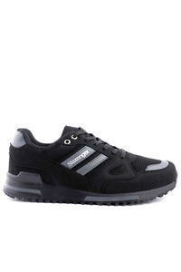 Slazenger - Slazenger MAROON I Büyük Beden Erkek Siyah / Siyah Günlük Spor Ayakkabısı Slazenger - Slazenger MAROON I Büyük Beden Erkek Siyah / Siyah Günlük Spor Ayakkabısı
