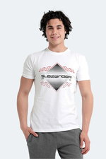 Slazenger - Slazenger MARQUES Erkek Krem Tişört