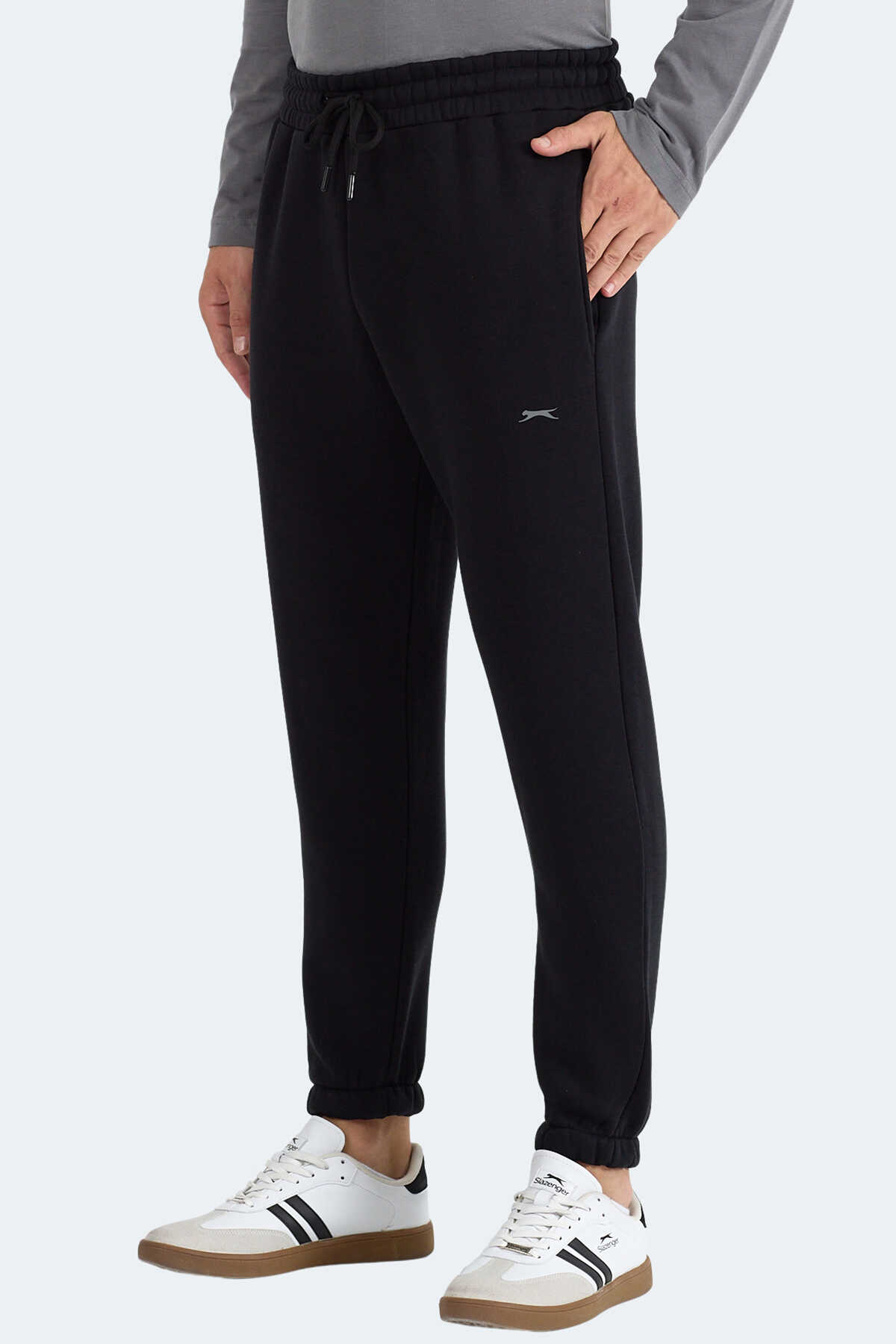 Slazenger - Slazenger MASKED I Erkek Eşofman Altı Siyah
