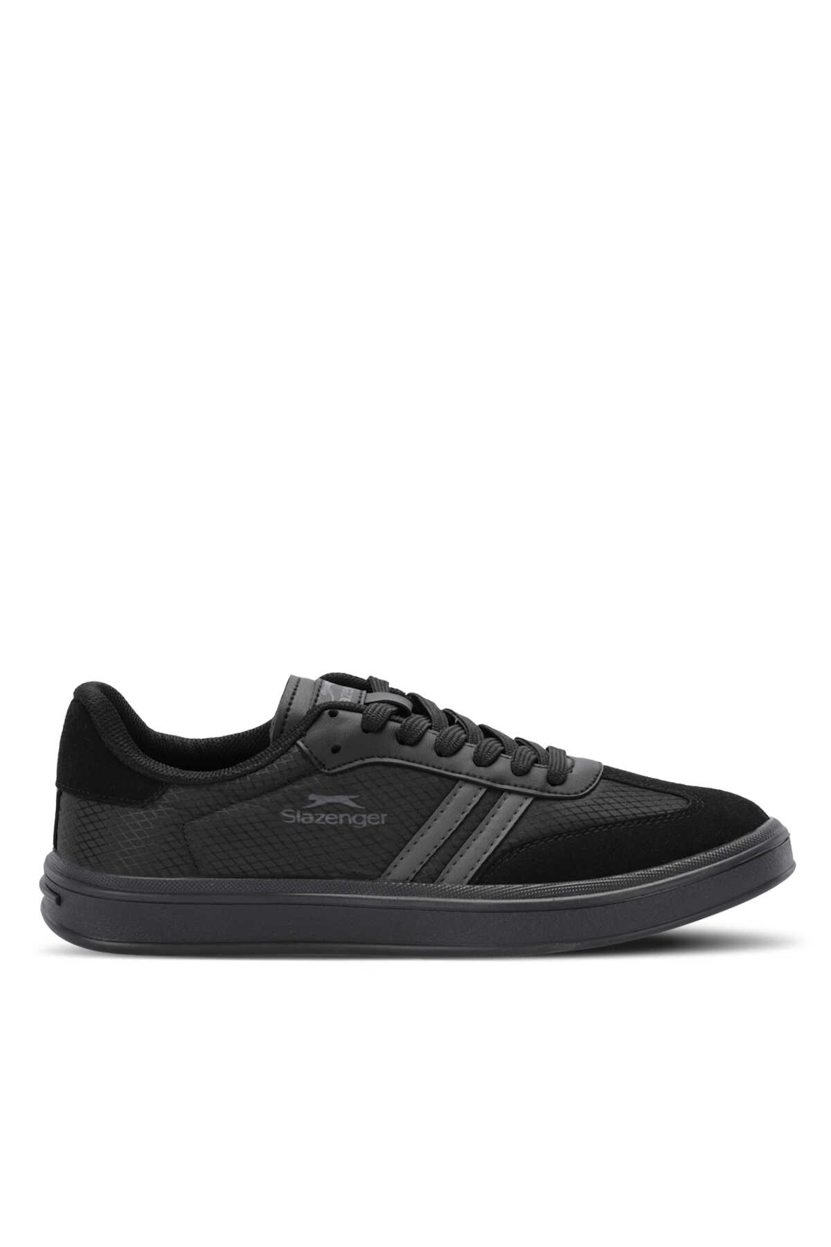 Slazenger - Slazenger MATIAS I Erkek Sneaker Ayakkabı Siyah / Koyu Gri
