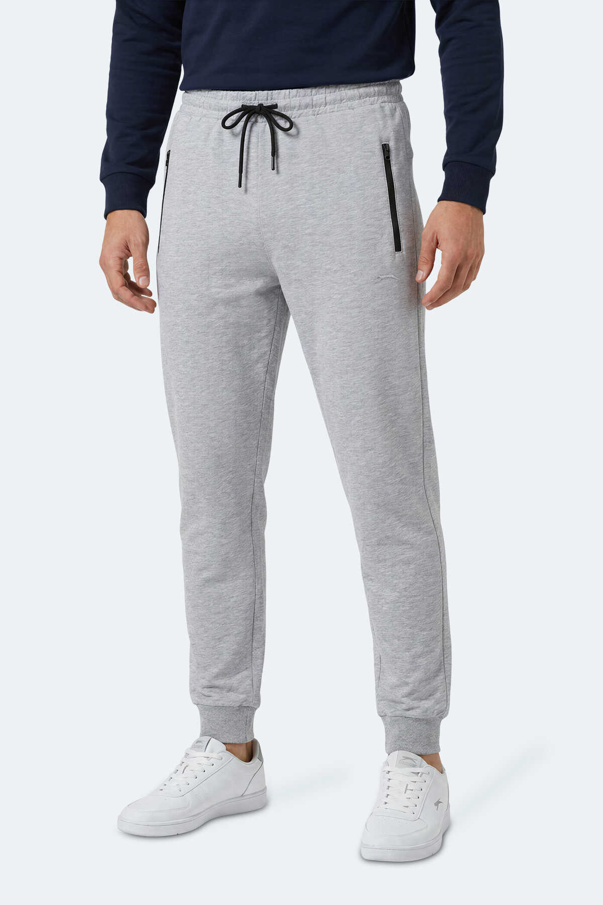 Slazenger - Slazenger MAYSON I Erkek Gri Eşofman Altı