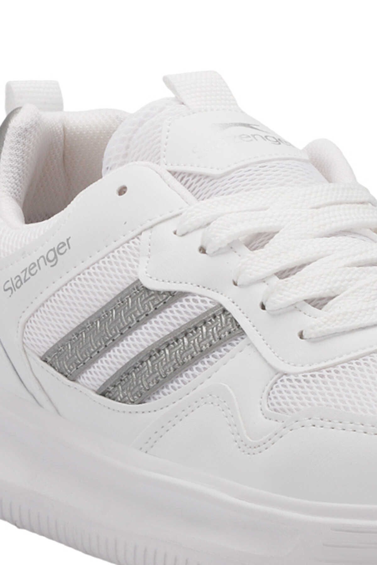 Slazenger MEGA I Erkek Beyaz / Gri Günlük Spor Ayakkabısı Slazenger MEGA I Erkek Beyaz / Gri Günlük Spor Ayakkabısı